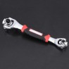 48 in 1 Eight In One Wrench Dog Bone Wrench Universal Rotating Multi-head Wrench