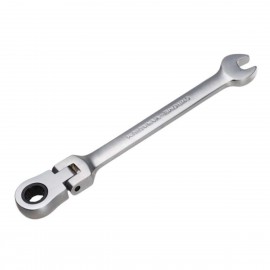 1PC Flexible Head Ratchet Metric Spanner Open End And Ring Wrenches Tool 14mm