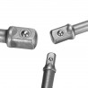 Socket Adapter Converter Set Hex Shank Drill Nut Wrench 3 Piece Socket Extension Adapter Bit Set Set of 4 Reducing Chucks Adapter For Ratchet Clamps
