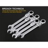 12mm Flexible Head Ratchet Spanner Combination wrench a set of keys gear ring wrench ratchet handle tools  YF066