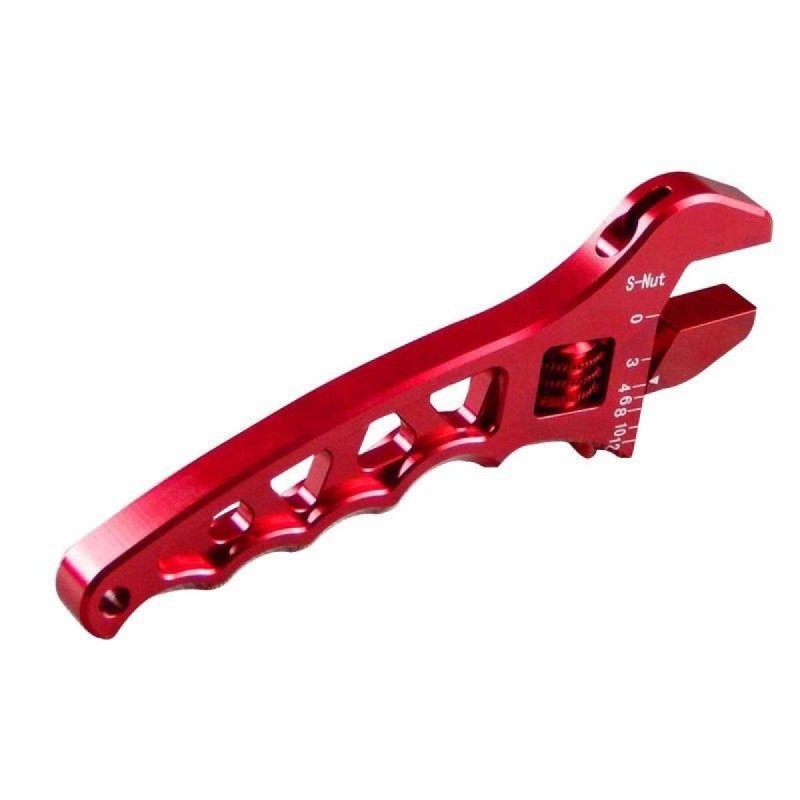 Adjustable Wrench Hose Fitting Tools Spanner AN3-AN12 AN 3 4 6 8 10 12 Red
