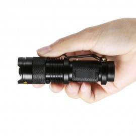 SK68 Cree Q5 350Lm Zoomable LED Flashlight