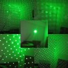 Starry Pattern Green Laser Light Portable Flashlight