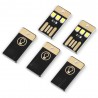 5PCS USB LED Mini Flashlight