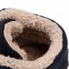 Large Size Lace Up Warm Wool Lining Round Toe Snow Casual Shoes