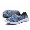 Slip On Women Casual Sport Outdoor Knitting Flat Shoes