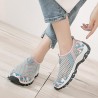 Casual Mesh Breathable Walking Sneakers Slip On Women Shoes