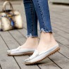 Color Match Slip On Round Toe Casual Flats Loafers