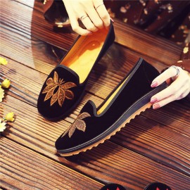 Women Casual Round Toe Comfortable Flats Loafers