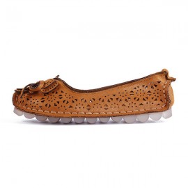 Old Beijing Net Shoes Casual Breathable Mesh Net Surface Flats Loafers