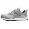 Men Knitted Breathable Light Weight Hook Loop Wlaking Shoes