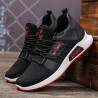 Men Mesh Breathable Lace Up Soft Sole Sport Running Sneakers