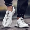 Men Hollow Out Breatnable Lace Up Casual Running Sneakers