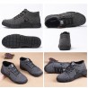 Men Canvas Comfy Trainers Warm Plush Lined Casual Ankle Boots