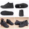 Men Canvas Comfy Trainers Warm Plush Lined Casual Ankle Boots