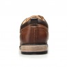Men Retro Color Genuine Leather Slip Resistant Large Size Formal Shoes