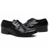 Men Pointed Toe Lace Up Dress Shoes