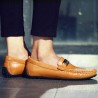 Men Large Size Soft Cow Leather Casual Shoes
