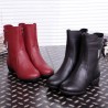 Large Size Back Lace Boots For Women