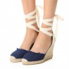 Large Size Strappy Wedges Espadrilles Casual Shoes