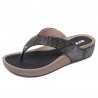 Rhinestone Clip Toe Slipper Beach Summer Platform Sandals