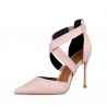 Hollo Out Pointed Toe High Heel Strappy Bandage Sexy European Style Pumps