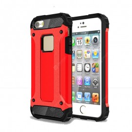 Ultra Thin Shockproof Rugged Impct Hybrid Armor Silicone Back Cover for iPhone 5 / 5S / SE
