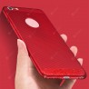 Ultra-thin Heat Dissipation Ventilation Mesh Grid Hard PC Cover Case for Iphone 8/7