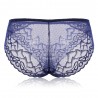 Plus Size See Through Lace Hip Lifting Mid Waist Panties