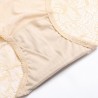 Lace Embroidered Hollow Breathable Mid Waist Panties