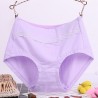 Plus Size 6XL Cotton Breathable Full Hip Mid Waisted Panties