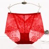 Sexy Seamfree See Though Lace Mid Waist Panties For Women