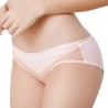 Plus Size Lace Hip Lifting Breathable Mid Waist Panties