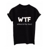 Letters Printed O-neck Short Sleeve Cotton T-shirts