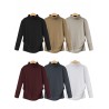 Solid Color High Neck Bottoming Long Sleeve T-Shirts