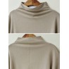 Solid Color High Neck Bottoming Long Sleeve T-Shirts