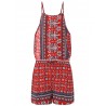 Bohemian Printed Halter Backless Sexy Women Short Jumpsuits