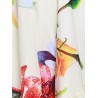 Women V-neck Long Sleeve Floral Printed Jumpsuit