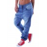 Low Waist Solid Color Casual Harem Jeans For Women