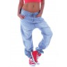 Low Waist Solid Color Casual Harem Jeans For Women