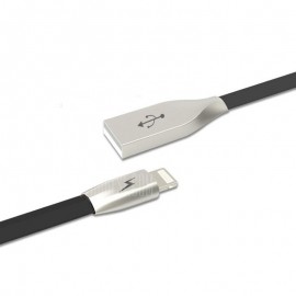 Rhombic Zinc Alloy USB 1M Data Cable for 8 Pin Devices