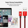 TIEGEM Cable for iPhone X XS 7 8 6 6S Plus Fast Charging Mobile Phone Cable