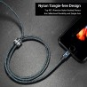TIEGEM Cable for iPhone X XS 6 7 8 Plus Fast Charging Mobile Phone Cable