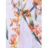 Sexy Floral Print Backless Camisole Splited Maxi Dresses
