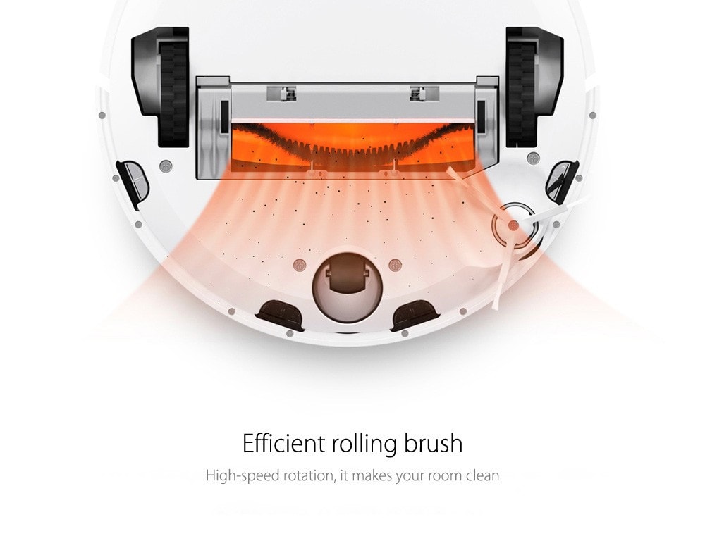 Robotic Vacuum Cleaner Rolling Brush for Xiaomi- Orange