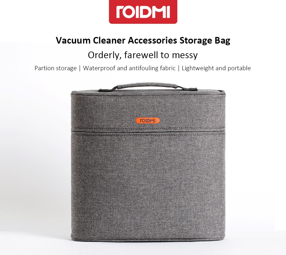ROIDMI XCQFJB01RM Accessories Storage Bag for Cordless Vacuum Cleaner ( Xiaomi Ecosysterm Product )- Dark Gray