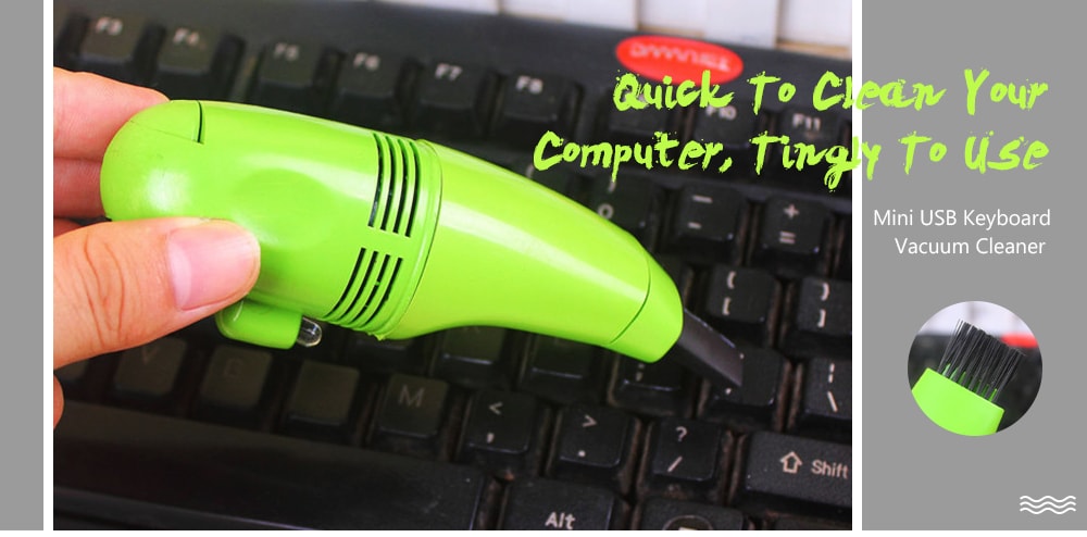 USB Computer Keyboard Vacuum Cleaner- Ivy Single code