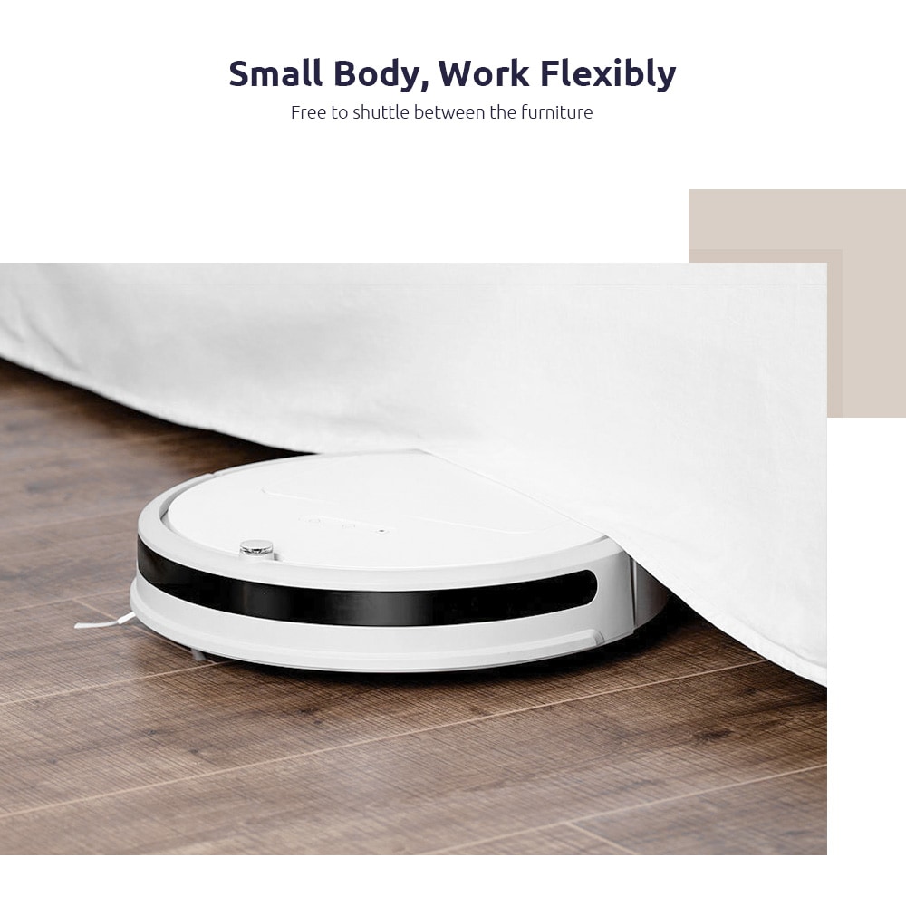 xiaowa lite C102 - 00 Smart Robotic Vacuum Cleaner Automatic Intelligent Cleaning Robot from Xiaomi- White