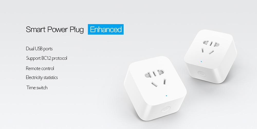 Upgraded Power Plug Smart Electrical Supplies- White