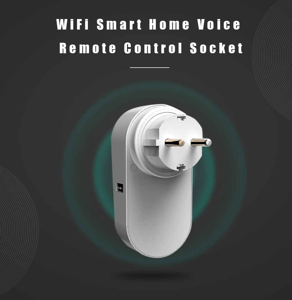 onread GC701 WiFi Smart Home Voice Remote Control Socket- White